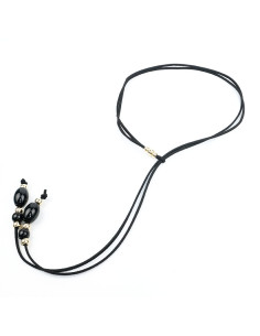 Collar Corbatero de Gamuza