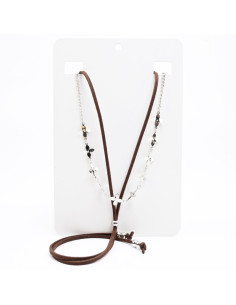 Collar Combinado de Gamuzas | Infinita Moda