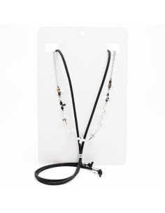 Collar Combinado de Gamuzas | Infinita Moda