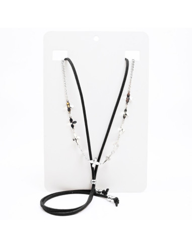 Collar Combinado de Gamuzas | Infinita Moda