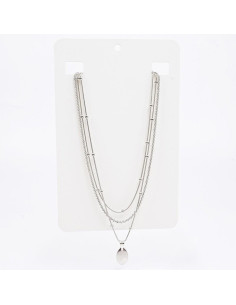 Collar Triple de Cadenas