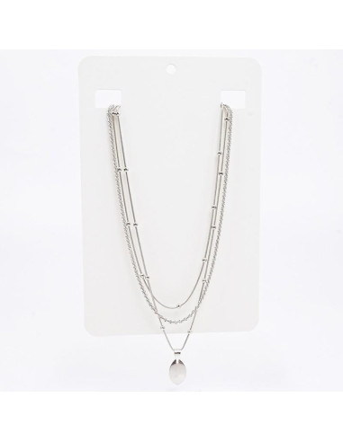Collar Triple de Cadenas