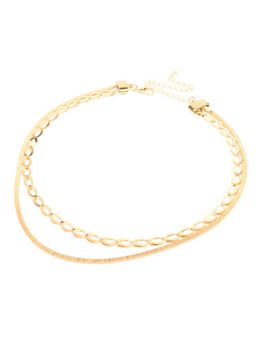 Collar de Doble Cadenas | Infinita Moda