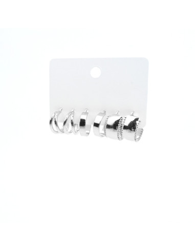Aros Set Silver (I7676)
