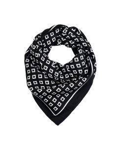 Pañuelo Letter Black (70x70)