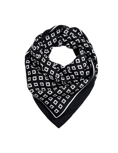 Pañuelo Letter Black (70x70)