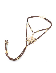 Corbatero de Boho de Gamuza | Infinita Moda