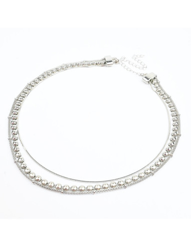 Collar de Cadenas Triple | Infinita Moda