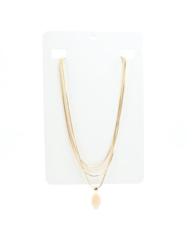 Collar de Cadenas Triple | Infinita Moda