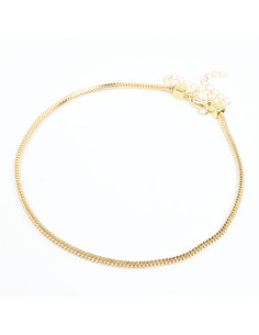 Choker Dorado de Cadena | Infinita Moda