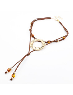 Collar de Gamuzas Boho | Infinita Moda