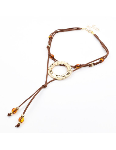 Collar de Gamuzas Boho | Infinita Moda