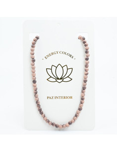 Collar de Cuentas de Vidrio - Tigers Eye