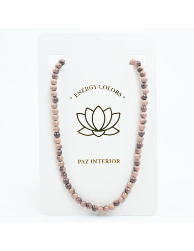 Collar de Cuentas de Vidrio - Tigers Eye