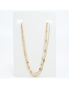 Collar Triple de Cadenas