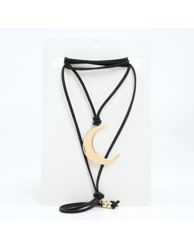 Collar de Gamuza Luna