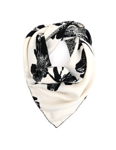 Pañuelo Flower White
