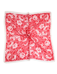 Pañuelo Red Flower(70x70)
