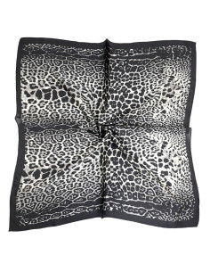 Pañuelo Clasic Print Black (70x70)