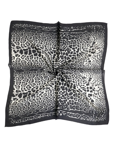 Pañuelo Clasic Print Black (70x70)