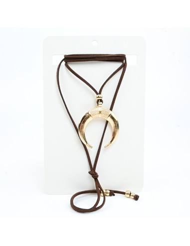 Collar de Gamuza  | Infinita Moda