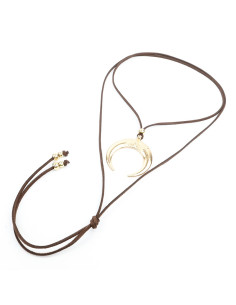 Collar de Gamuza  | Infinita Moda