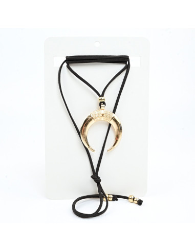 Collar de Gamuza  | Infinita Moda