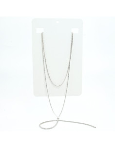 Collar Corbatero de cadenas | Infinita Moda