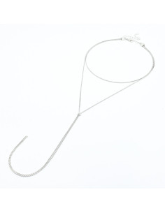 Collar Corbatero de cadenas | Infinita Moda