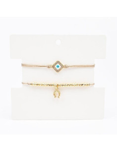 Set de Pulseras Amuleto