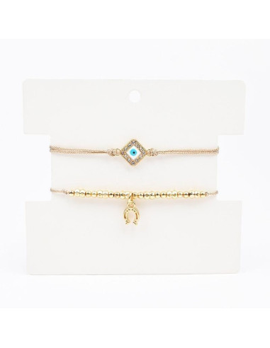 Set de Pulseras Amuleto