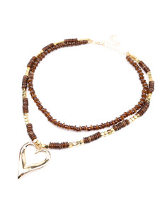 Collar Enhebrado Doble | Infinita Moda