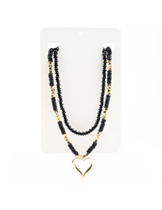 Collar Enhebrado Doble | Infinita Moda
