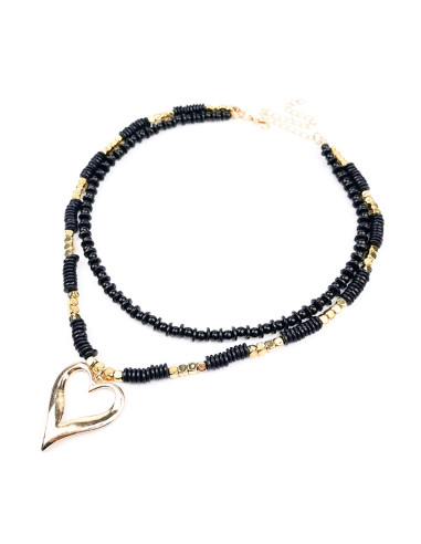 Collar Enhebrado Doble | Infinita Moda