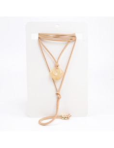 Collar de Gamuza Boho | Infinita Moda