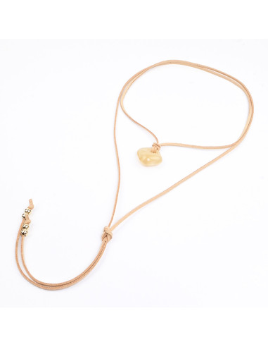 Collar de Gamuza Boho | Infinita Moda
