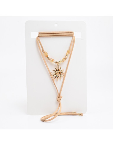 Collar de Gamuza | Infinita Moda