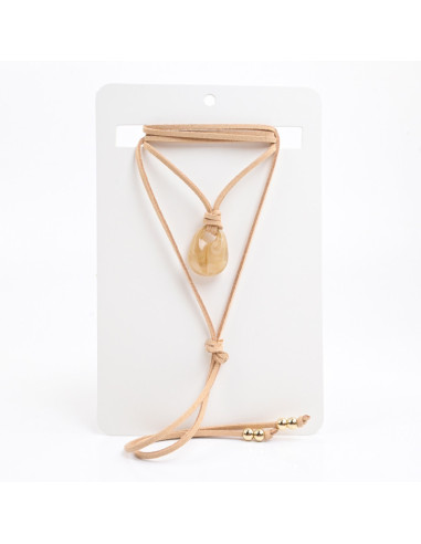 Collar de Gamuza | Infinita Moda