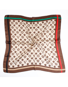 Pañuelo Louis Cinnamon (70x70)