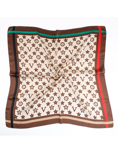 Pañuelo Louis Cinnamon (70x70)