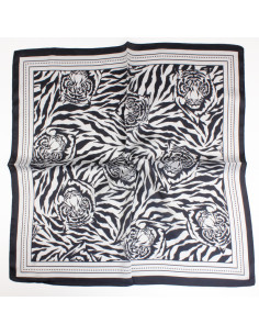 Pañuelo Monochrome Tigers (70x70)