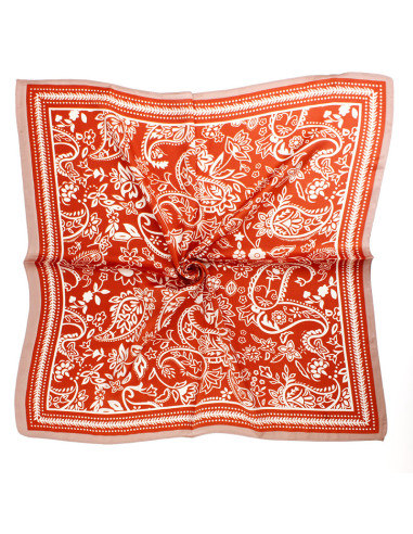 Pañuelo New Paisley Terra  (70x70)