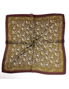 Pañuelo Paisley Pistachio (70x70)