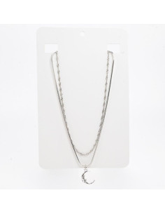 Collar de Cadenas Doble | Infinita Moda