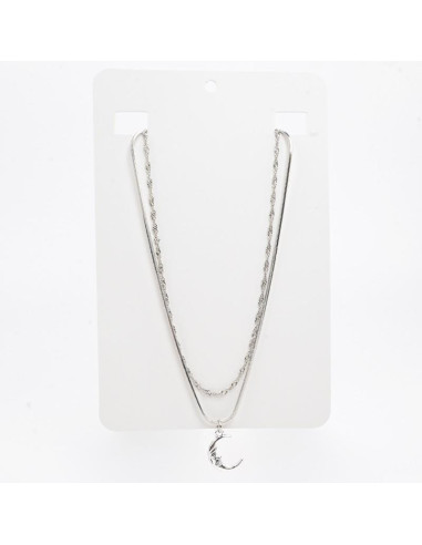Collar de Cadenas Doble | Infinita Moda