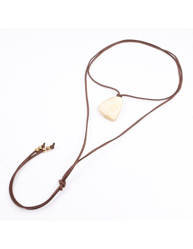 Collar Boho Chic de Gamuza | Infinita Moda