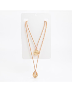 Collar Doble de Gamuza | Infinita Moda