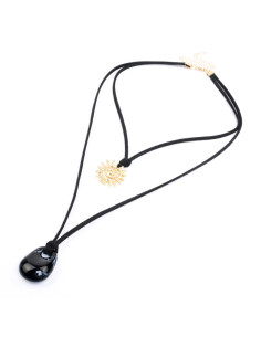 Collar Doble de Gamuza | Infinita Moda