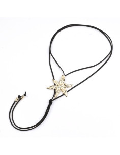 Collar de Gamuza con Dije | Infinita Moda