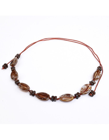 Choker de Hilo y Buzios | Infinita Moda